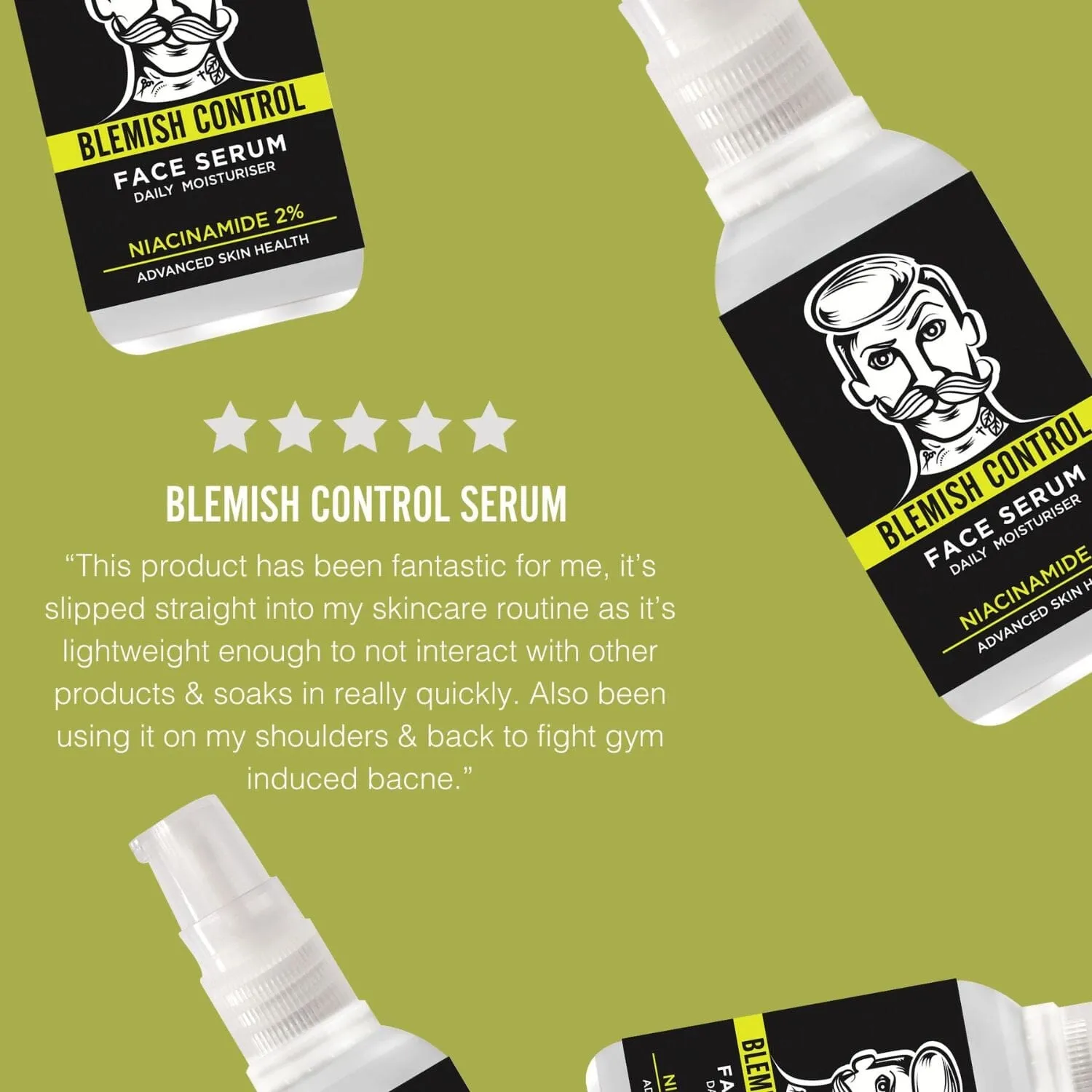 Barber Pro Blemish Control Niacinamide 2% Face Serum (30ml)