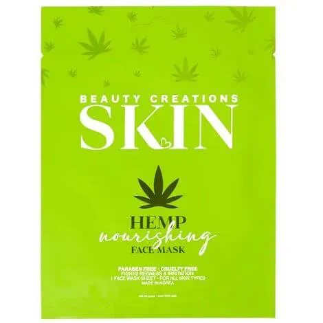 Beauty Creations Hemp Nourishing Face Mask