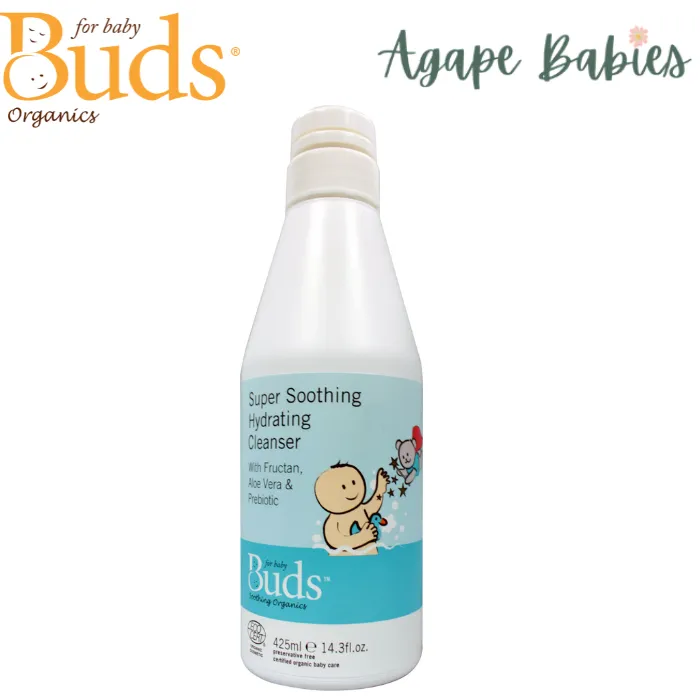 Buds Soothing Organics Super Soothing Hydrating Cleanser 425ml Exp: 09/26