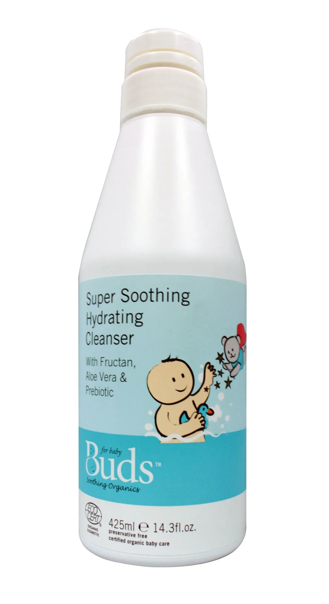 Buds Soothing Organics Super Soothing Hydrating Cleanser 425ml Exp: 09/26