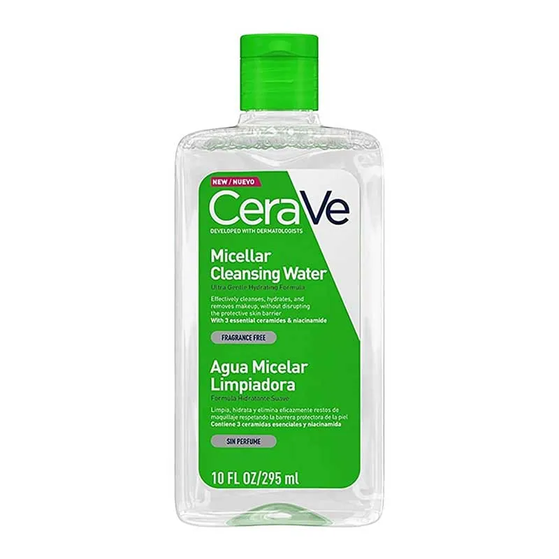 CeraVe Micellar Cleansing Water with Niacinamide & Ceramides