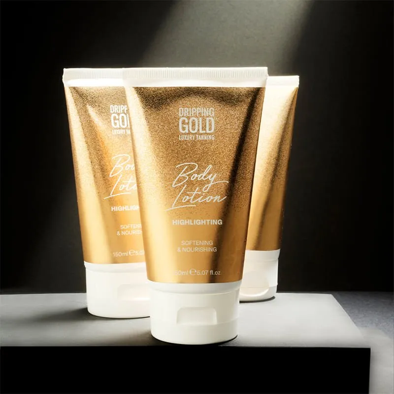 Dripping Gold Highlighting Body Lotion