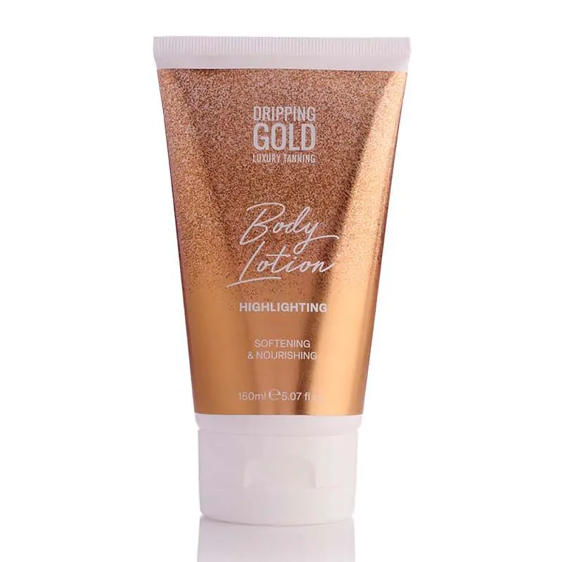 Dripping Gold Highlighting Body Lotion