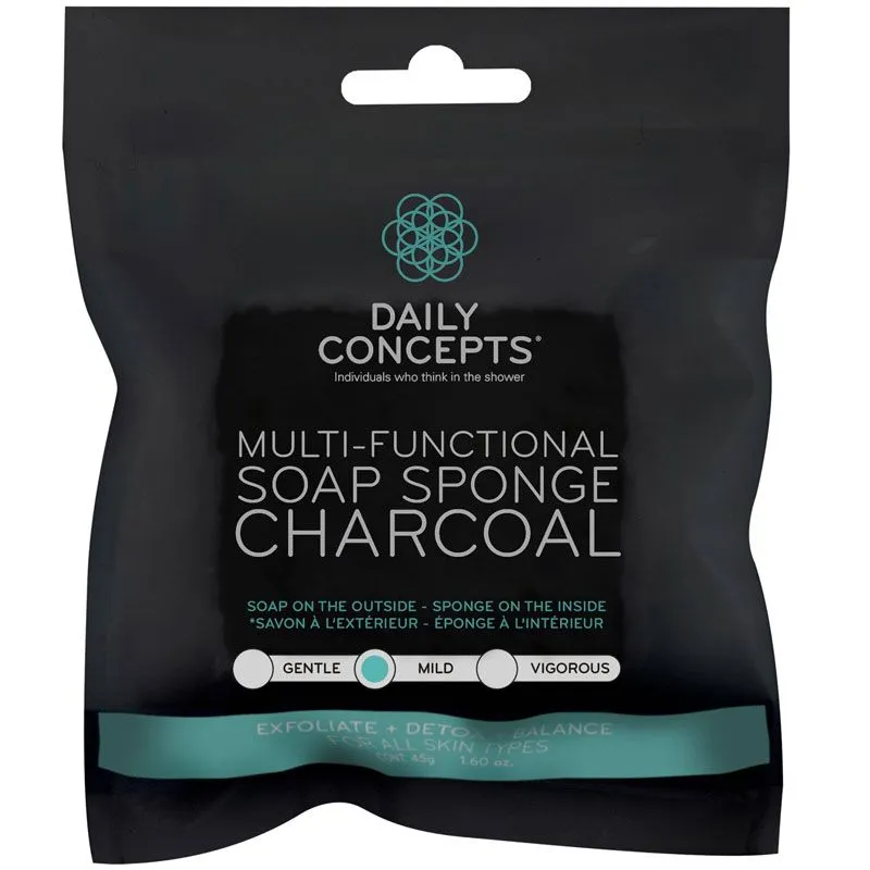 Multi-Functional Soap Sponge - Charcoal