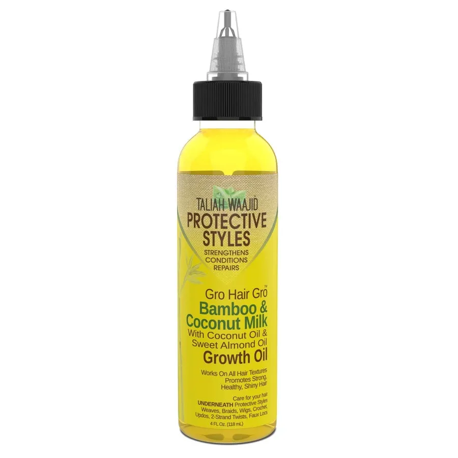 Taliah Waajid Protective Styles Bamboo & Coconut Milk Growth Oil 4oz