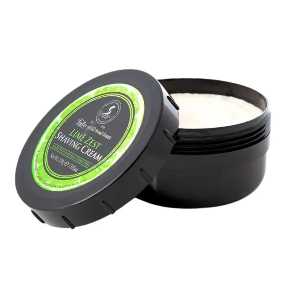 Taylor of Old Bond Street Lime Zest Shaving Cream 150g